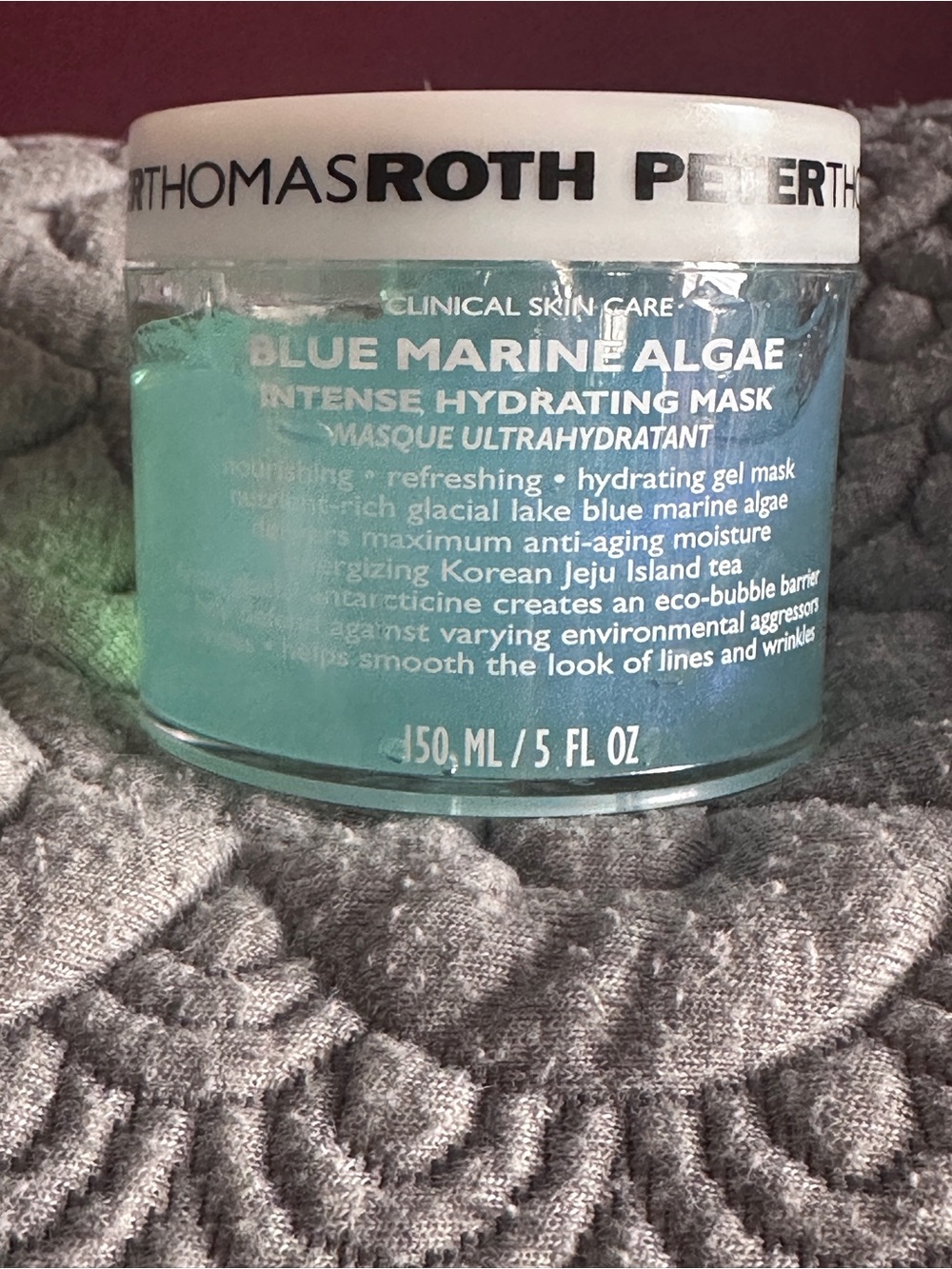 🩵 Peter Thomas Roth Blue Marine Algae Intense Hydrating Mask 5 oz NEW 🌊